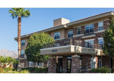 Outside view of The Heights of Summerlin building